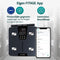 FITAGE Handvat Weegschaal - Digitale Personenweegschaal - 17x Lichaamsanalyse - 345x321x43 mm