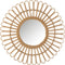 J-Line spiegel Ellen Rond - rotan - naturel - small - Ø 60 cm