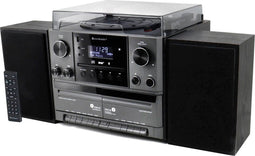 Soundmaster MCD5600SW - Muziekcenter - DAB+ Bluetooth Platenspeler - Zwart