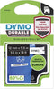 Dymo D1 - Labeltape - Hoogpresterend - Zwart op Wit - 12mm x 5.5m