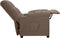 vidaXL Leunstoel stof taupe