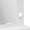 vidaXL - Kaptafel - met - LED - Verlichting - - - Wit - - - 50x41x135 - cm
