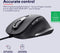 Trust Fyda - Ergonomische Draad Muis - 600-5000 DPI - 6 knoppen (rechtshandig)