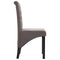 vidaXL - Eetkamerstoelen - draaibaar - 2 - st - stof - taupe