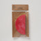 Papieren kerstbal - wit - rood- 12,7 cm - Boltze