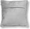 Dutch Decor CILLY - Kussenhoes fleece 45x45 cm - Micro Chip - lichtgrijs - met rits