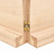 vidaXL - Tafelblad - 160x40x(2-6) - cm - onbehandeld - massief - eikenhout