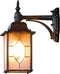 Konstsmide 7248 - Wandlamp - Neerwaarts 38cm E27 IP43 - zwart/zilver