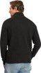 Mario Russo Skipper - Heren Trui - Half Zip - Zwart - XXL
