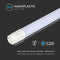 SET - 25x LED TL-buis 60 cm, koud wit (6500 K), 9W (vervangt 18W), G13, met starter