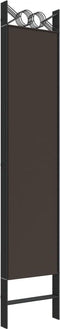 vidaXL - Kamerscherm - met - 6 - panelen - 240x200 - cm - stof - bruin