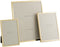 J-Line fotolijst Fijne Boord - metaal - goud - large - 2 stuks