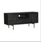 Tv meubel Evan 120 cm - Tv meubel zwart - tv kastje