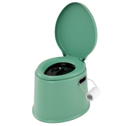 Coast Draagbaar Reis Toiletpotje - Lichtgewicht Hygiënisch - Groen - 41 x 49 x 34 cm