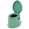 Coast Draagbaar Reis Toiletpotje - Lichtgewicht Hygiënisch - Groen - 41 x 49 x 34 cm