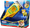 PAW Patrol Aqua Pups - Transformerend Hammerhead Shark-voertuig met Rubble-Speelfiguur