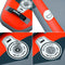 Rebel RBA-4501-OR - Opblaasbaar SUP-board - Inclusief accessoires - Oranje