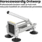 Fornello Frietsnijder DuoBlade - Groentesnijder met 2 messen 3/8 & 1/4 Inch - RVS