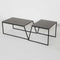 Asir Group Pal Salontafelset - 2-delige set - 100% melamine - Antraciet (2 stuks)