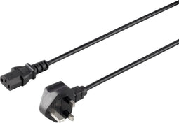 Sygonix SY-5042738 Apparaat (koud) Aansluitkabel Zwart 2.00 m