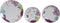 Serviesset DKD Home Decor Vlinder Porselein (18 pcs)