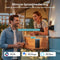 Gologi Slimme stekker buiten - Smart plug - IP44 - Tijdschakelaar & Energiemeter - WIFI - Google Home & Amazon Alexa - Zwart (4 stuks)
