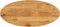 vidaXL - Tafelblad - ovaal - 90x40x3,8 - cm - massief - mangohout