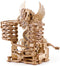 iDventure Marble Run Dragon - Bouwpakket Knikkerbaan - 260 Onderdelen en 15 Metalen Knikkers - Hout