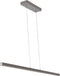 Mexlite Danske 2745ST - Hanglamp - Uitschuifbaar 20-125 cm - Zilver