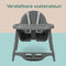 Bebeconfort Meely - Kinderstoel - 5-punts harnas - Dark Grey