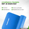 Tunturi NBR Yogamat - Fitnessmat Extra dik 15mm - 180x60cm - Blauw