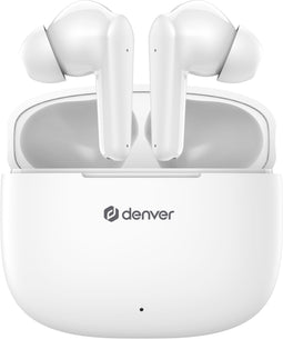 Denver TWE-48W - In-ear oordopjes - Bluetooth 5.3 - Wit