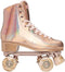 Impala Rolschaatsen - Maat 39 - Softboot met mesh voering - Roze - Goud