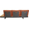 Barbados - Lounge-Set - 3-zits 245x71x70cm met ligfunctie - Aluminium antraciet