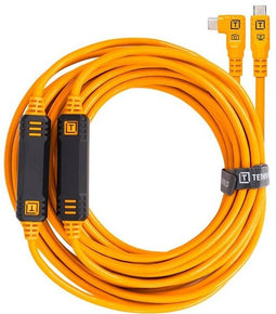 Tether Tools CUC31RT2-ORG - TetherPro USB-C naar USB-C kabel - 9.4m - 5 Gbps - Oranje