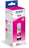 Epson EcoTank 104 - Ink Refill Kit - 7500 Pagina's - Magenta