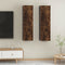 vidaXL - Tv-wandmeubels - 2 - st - 30,5x30x110 - cm - gerookt - eikenkleurig