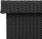 vidaXL - Tuinbox - met - wielen - 160x55x75 - cm - poly - rattan - zwart