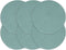 vidaXL - Placemats - 6 - st - rond - 38 - cm - jute - en - katoen - natuurlijk