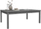 vidaXL Tuintafel 121x82,5x45 cm massief grenenhout grijs