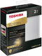 Toshiba Canvio Slim - Externe Harde Schijf 2TB - USB 3.0 - Zilver