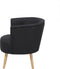 ODENZEN - Fauteuil - Zwart - Polyester