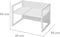 Roba Houten Bank - Omvormbaar tot Tafel of Bank - 2 Zithoogtes - Wit