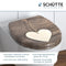 SCHÜTTE WC-Bril 82377 WOOD HEART - Duroplast - Soft Close - Afklikbaar - RVS-Scharnieren - Belastbaar tot 175 kg - Decor - 3-zijdige Print