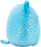 Squishmallows Sarge - Pluche - 30cm - Blauwe Jaguar met Iridescent Spots