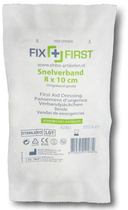 Snelverband fixfirst gerold 8x10cm