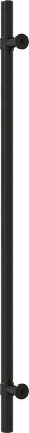 vidaXL - Handvatten - 5 - st - 320 - mm - roestvrij - staal - zwart