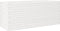 vidaXL - Plantenbak - 110x40x46 - cm - massief - grenenhout - wit