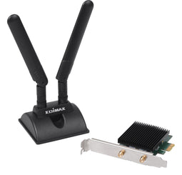 Edimax EW-7833AXP - PCI-Express WiFi 6 adapter - 3000 MBit/s dual-band 802.11ax & Bluetooth 5.0