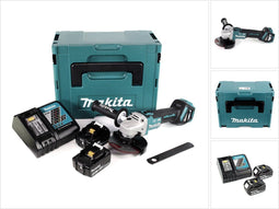 Makita DGA513RTJ - 18V Haakse Slijper - 125mm met 2x 5.0Ah Accu's en Snellader (2 stuks)